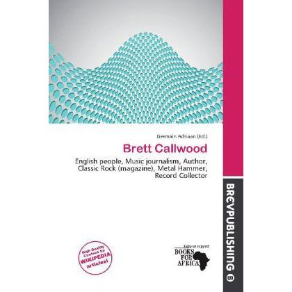 Thumbnail - Brett Callwood, Fachbücher