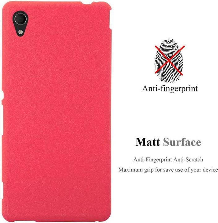 Actual product image Cadorabo TPU Frosted Cover (Sony Xperia M4 Aqua)