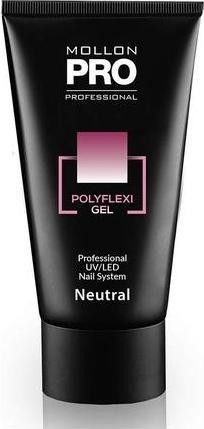 Immagine prodotto Mollon Pro PolyFlex Gel Color Clear Neutral 60ml (Neutro chiaro, Smalto per unghie effetto gel)