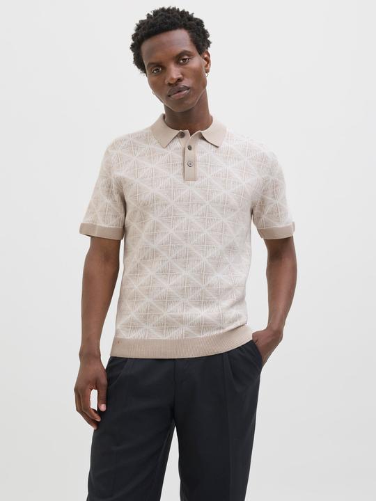 Produktbild Jack & Jones Jprkalvin Knit Polo Ss Styd Ss25 (M)