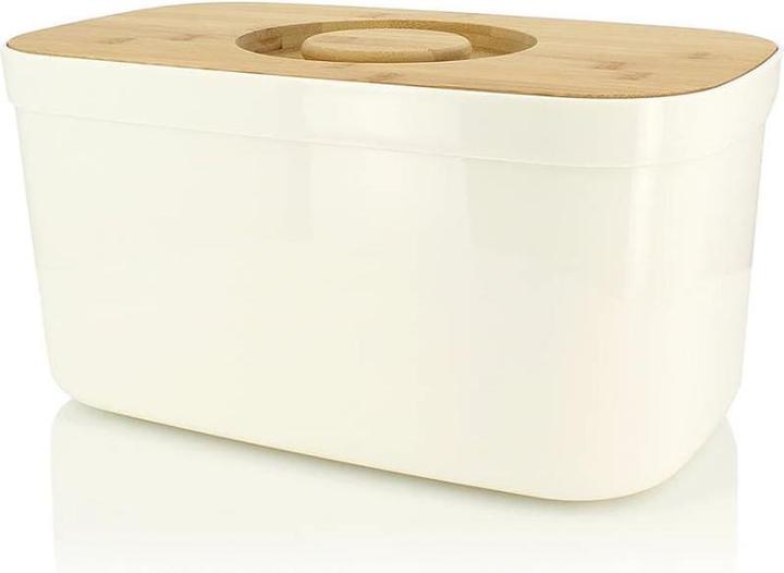 Produktbild Joseph Joseph Brotbox Polypropylen/Bambus, weiss, 37x18x22 cm
