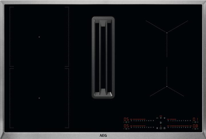 Actual product image AEG KOOKPLAAT MET AFZUIGING CCE84543XB