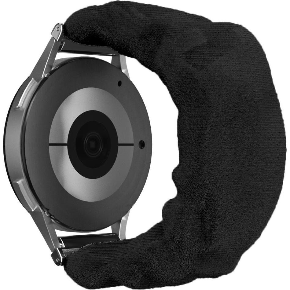 Strap-it Armband (20 mm), Uhrenarmband, Schwarz