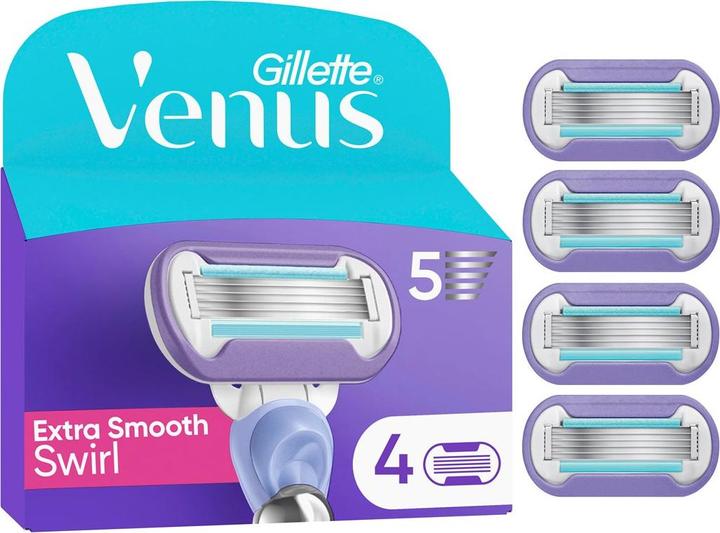 Produktbild Gillette Venus Gillette - Replacement Shaving Heads Venus Swirl 4 Pieces (4 x)