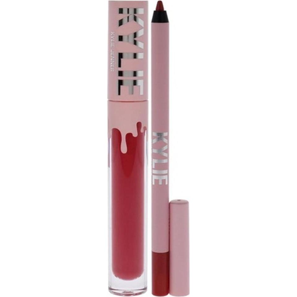 Kylie Jenner, Rossetto + Lucidalabbra, Kylie Cosmetics Matte Lip Kit 503 Bad Lil Thing per donna 0.10 Oz (503 Brutta cosa)