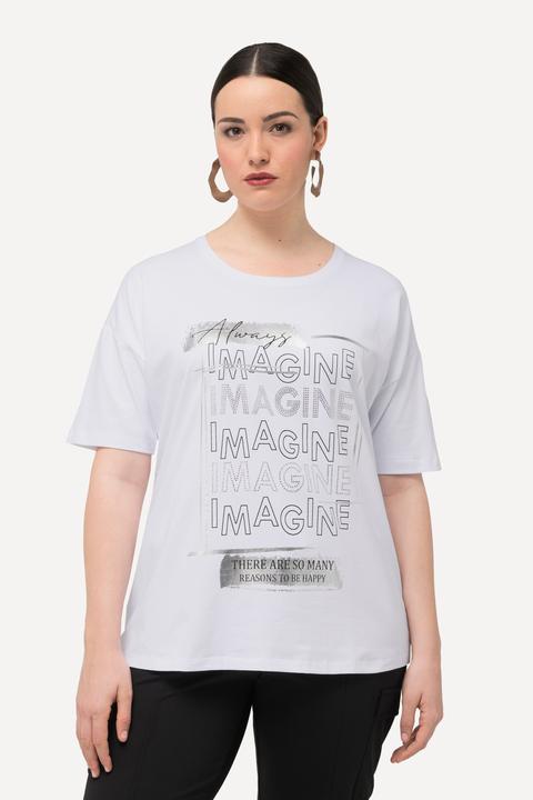Actual product image Ulla Popken IMAGINE Short Sleeve Graphic Tee (46, 48)
