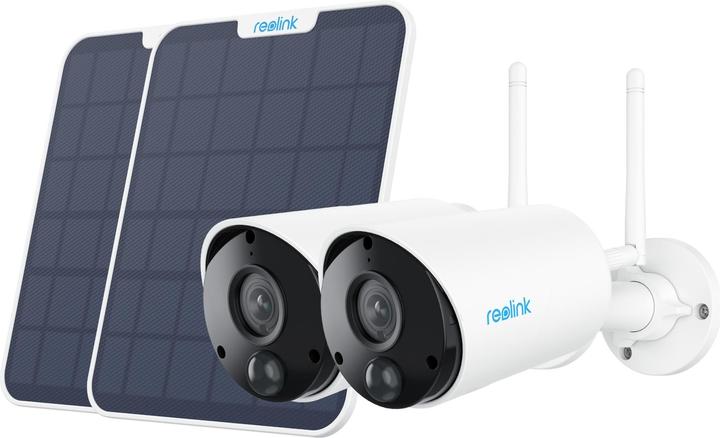 Actual product image Reolink 2x Argus B320 Battery-WiFi + 2x Solarpanel (2304 x 1296 Pixels)