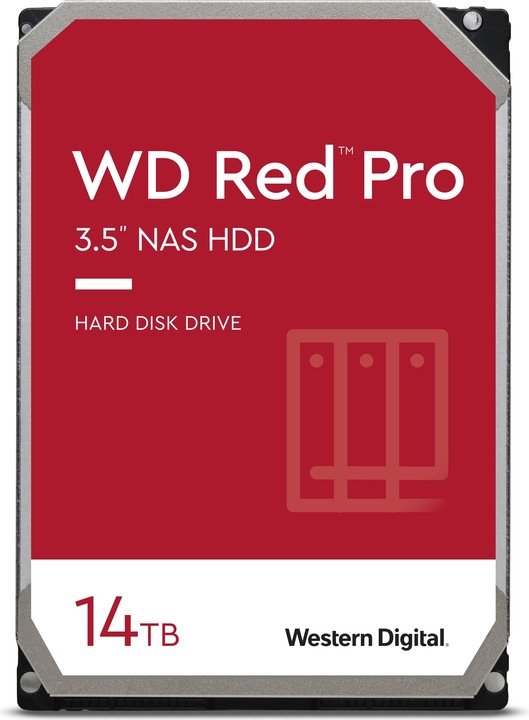 Actual product image WD Red Pro (14 TB, 3.5", CMR)