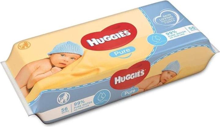 Produktbild Huggies Feuchttücher Pure (56 Stück)