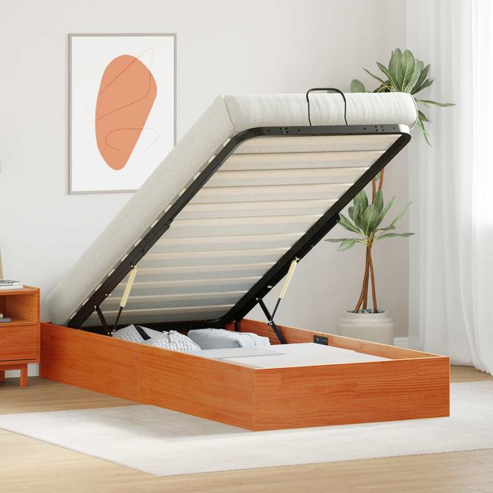 Produktbild vidaXL Aufbewahrungsbett (90 x 190 cm)