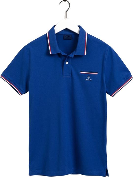 Immagine prodotto GANT Camicia Polo Piqué Rugger con righe a contrasto (M)