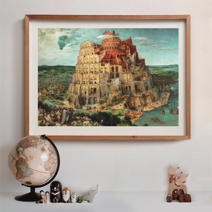 Image du produit Clementoni Puzzle 1500 Museum Bruegel, La Tour de Babel (1500 pièces)