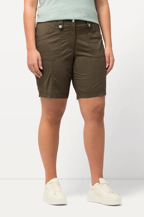 Produktbild Ulla Popken Cargo-Bermuda, Komfortbund, 4-Pocket-Schnitt (56)