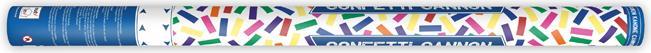 Actual product image Partydeco Confetti Cannon - 80cm - Paper Strips - Colourful (1 pcs.)