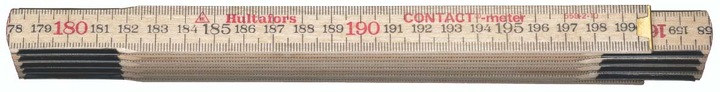 Actual product image Hultafors Schwedenmeter mit Innenteilung (mm)