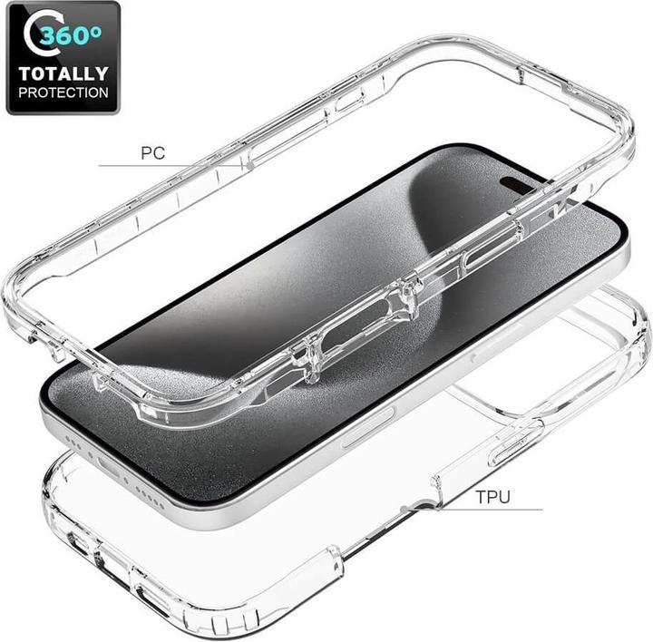 Actual product image Cover-Discount iPhone 16 Pro - Stossfeste Hybrid Handyhülle (Apple iPhone 16 Pro)