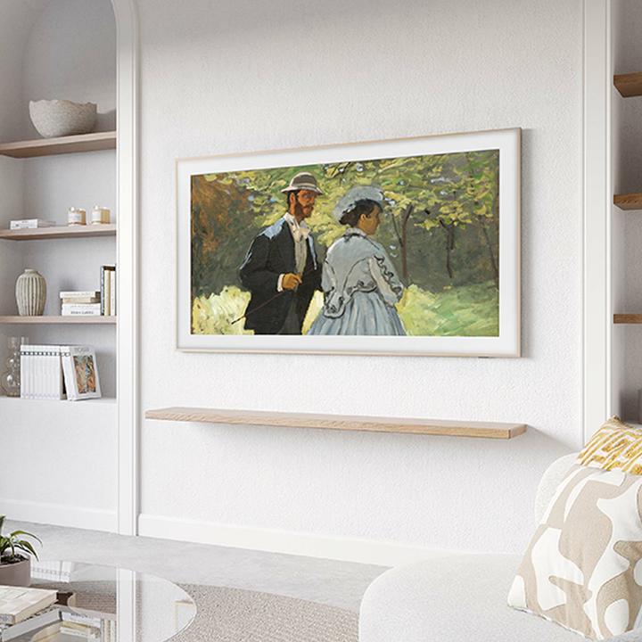 Productafbeelding Samsung De Frame QE75LS03DAUXZT 75 inch Smart (75", Het frame, QLED, 4K, 2024)