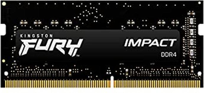 Actual product image Kingston FURY Impact (1 x 16GB, 3200 MHz, DDR4-RAM, SO-DIMM)