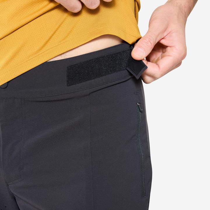Produktbild Rockrider Velohose kurz atmungsaktiv Unisex schwarz (3XL)