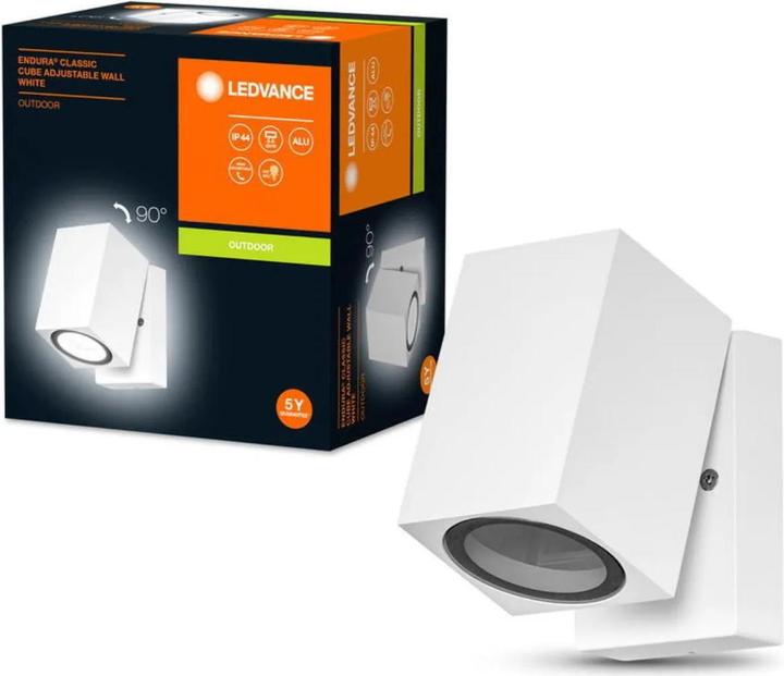 Produktbild Ledvance Endura Classic Cube Adj Wall (GU10, IP44)