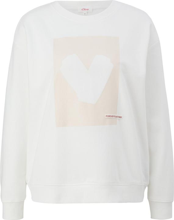 Produktbild s.Oliver Sweatshirt Sweatshirt mit Print-Detail (34)