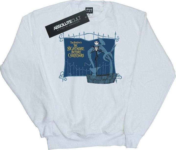 Actual product image Disney Girls Nightmare Before Christmas Jack And The Well Sweatshirt (128)
