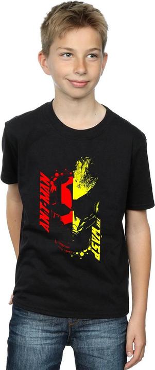 Immagine prodotto Ant-Man And The Wasp Split Face Maglietta Ragazzi (140, 146)
