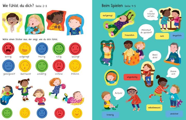 Produktbild Mein erstes Stickerbuch: Gefühle