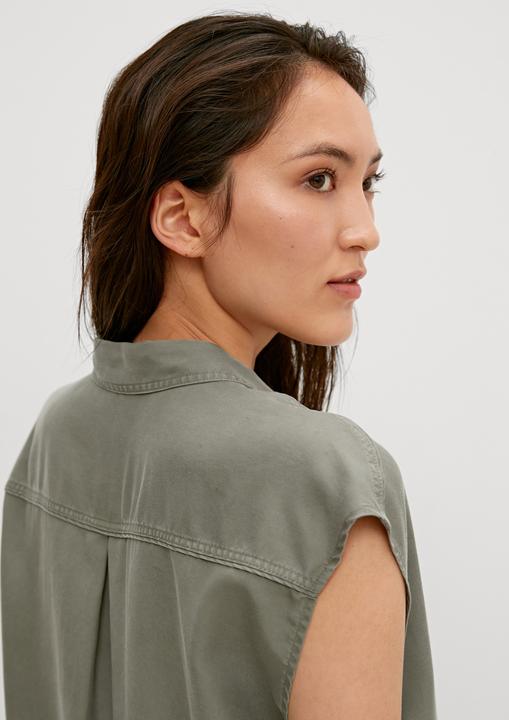 Image du produit Comma Bluse Bluse mit überschnittenen Schultern (44)