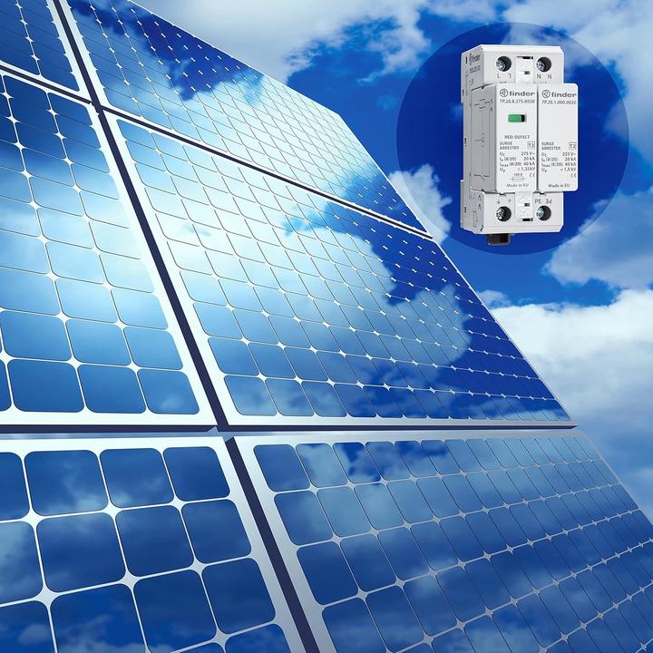 Actual product image Finder SPD type 2, 1-phase, varistor+spark plug