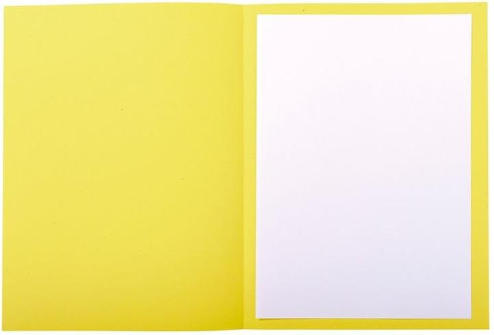 Produktbild Exacompta Aktendeckel A4 Recycling-Papier 240g kanariengelb (A4, 50 x)