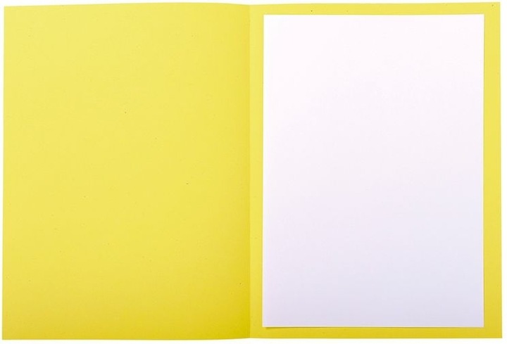 Actual product image Exacompta File cover A4 recycled paper 240g canary yellow (A4, 50 x)