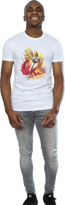 Image du produit Star Wars - T-shirt BOBA FETT ROCKET POWERED - Homme (L)