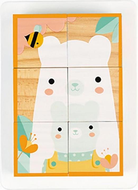 Immagine prodotto Janod 6-Block Puzzle Pure (6 pezzi)