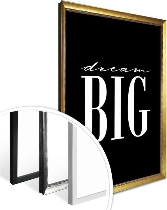 Immagine prodotto Trenddeko Sognare in grande (80 x 100 cm)