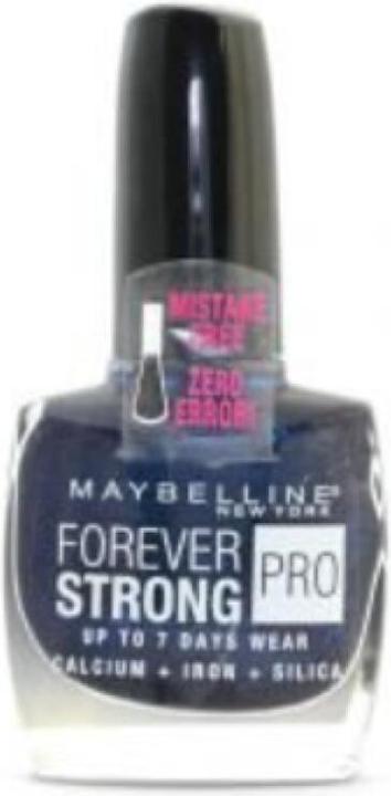 Immagine prodotto Maybelline New York Maybelline Forever Strong Pro Smalto per unghie 650 Blu Notte 10ml (650 Blu notte, Smalto)
