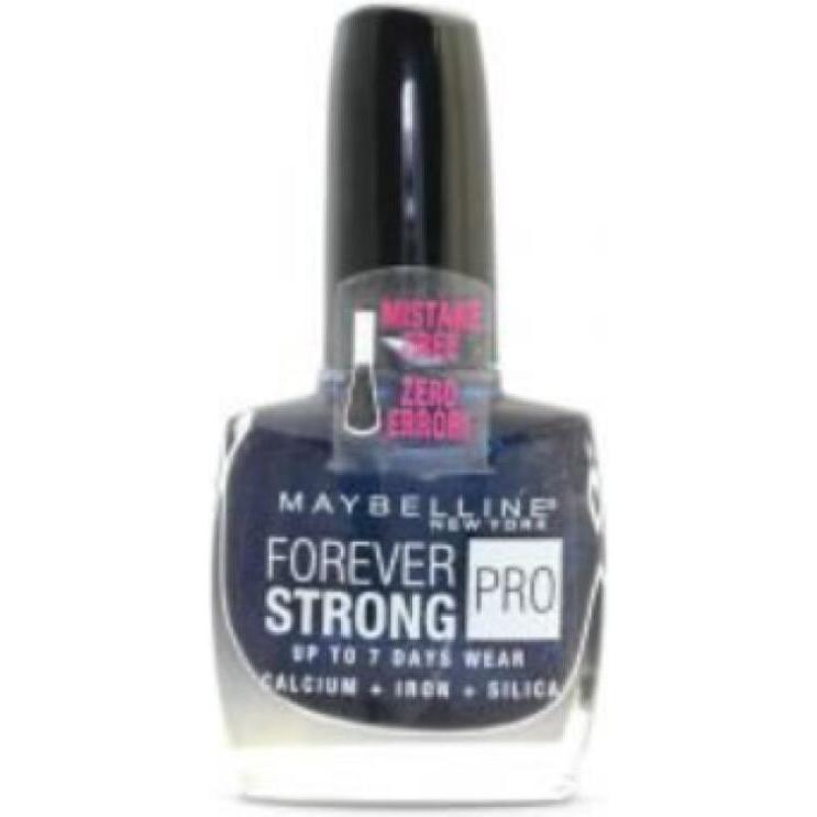 Thumbnail - Maybelline New York, Nagellack, Maybelline Forever Strong Pro Nail Polish 650 Night Blue 10ml