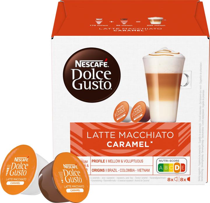 Immagine prodotto Nescafé Dolce Gusto Latte Macchiato Caramel (16 x Porta.)