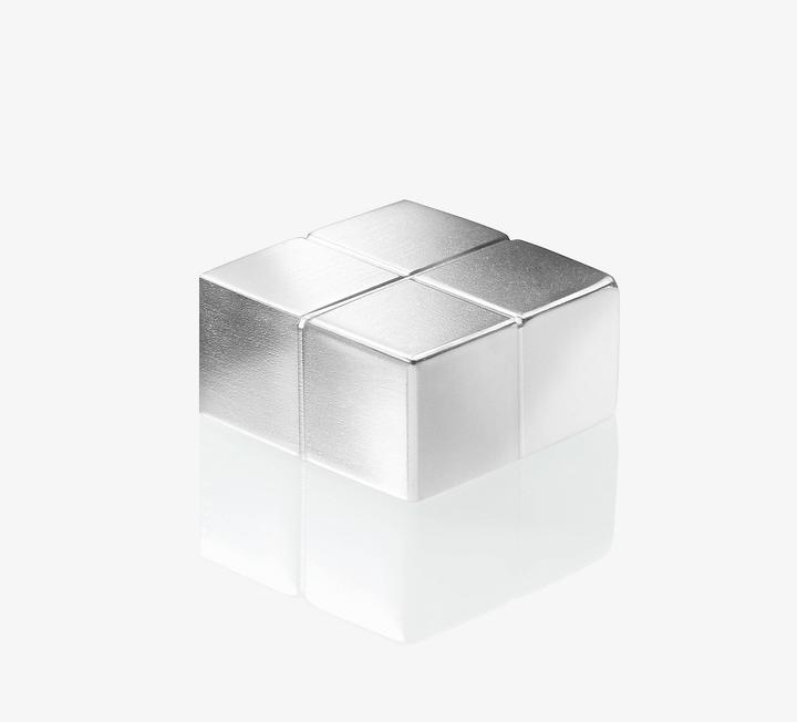 Actual product image Sigel SuperDym magnets C10 Extra-Strong, up to 13 sheets (A4, 80g/m²), cube design, 20x20 mm, 2 pcs. (2 x)
