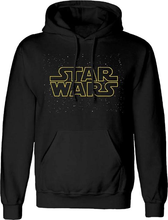 Immagine prodotto Star Wars Felpa con Cappuccio Logo Adulto Unisex (XL)