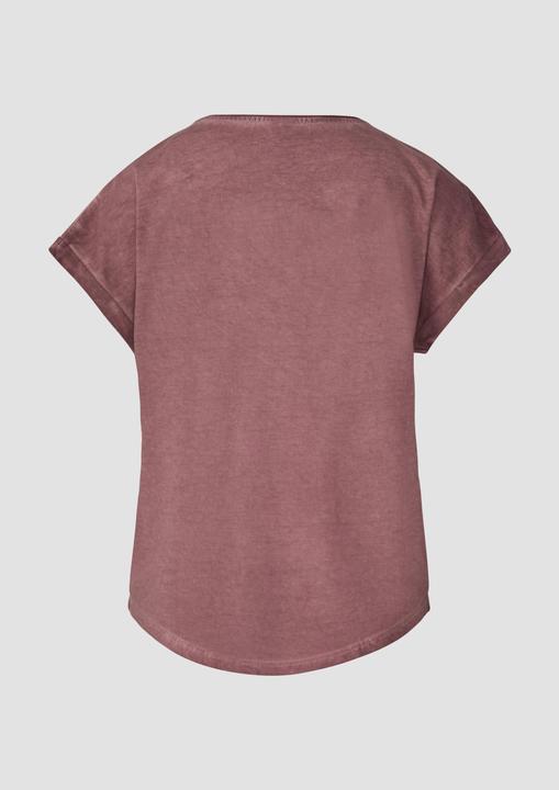 Produktbild S.Oliver T-Shirt Gewaschenes T-Shirt mit Frontprint (M)