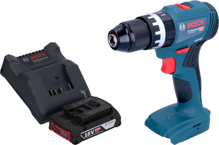 Actual product image Bosch Professional GSB 18V-45 Professional Battery Impact Drill 18 V 45 Nm Brushless + 1x Battery 2.0 Ah +