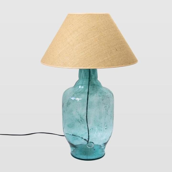 Produktbild Gie El LGH0181 - Glastischlampe BEE türkis (E27)