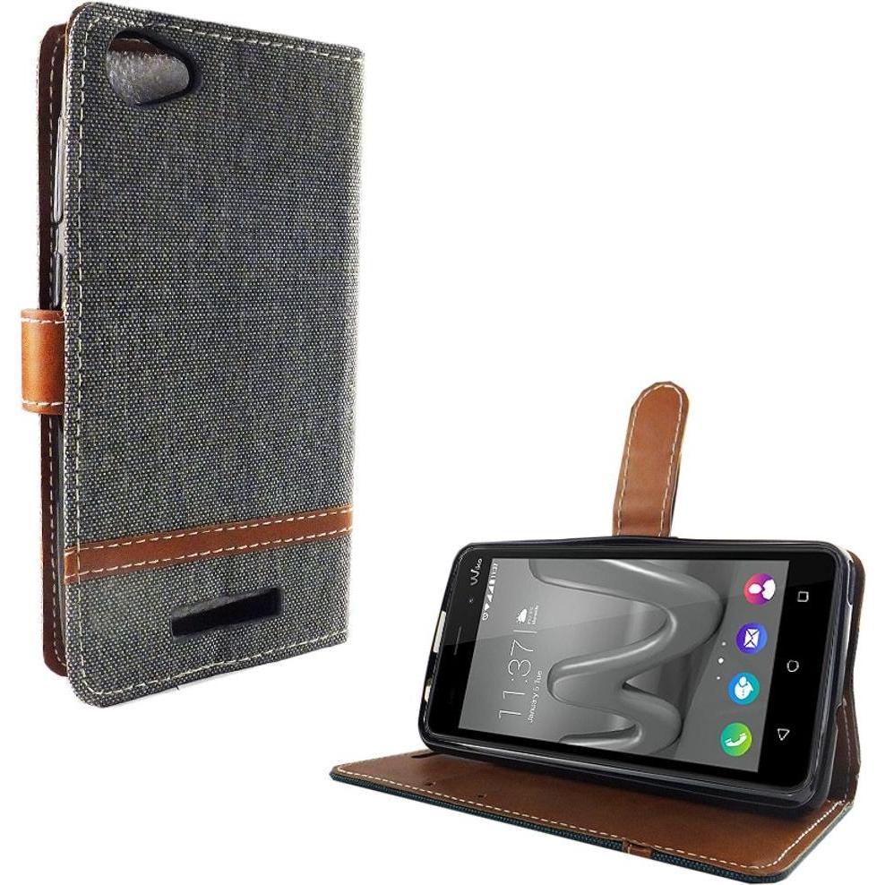 Thumbnail - König Design Hülle Handy Schutz für Wiko Lenny 3 Max Case Cover Tasche Wallet Etui Handyhülle (Wiko Lenny 3 Max), Smartp...