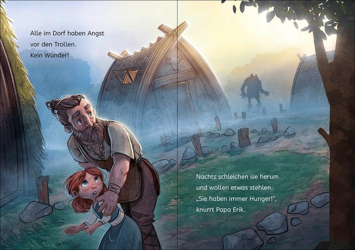 Produktbild Leselöwen 1. Klasse - Der mutigste Wikinger der Welt (Deutsch, Fabian Lenk, Loewe Erstlesebücher, Max Meinzold, 2022)