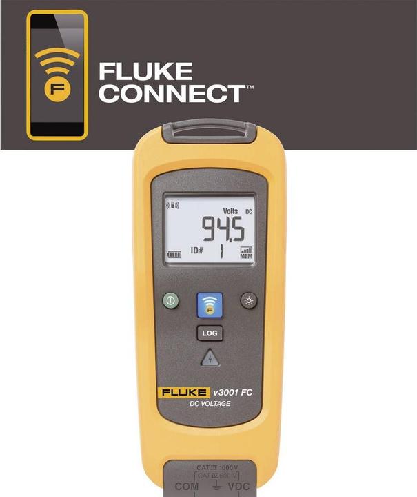 Image du produit Fluke Multimètre portable numérique FLK-V3 (CAT IV 600V, CAT III 1000V)