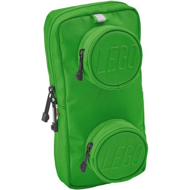 LEGO BORSE Brick 1x2 Borsa a tracolla verde brillante