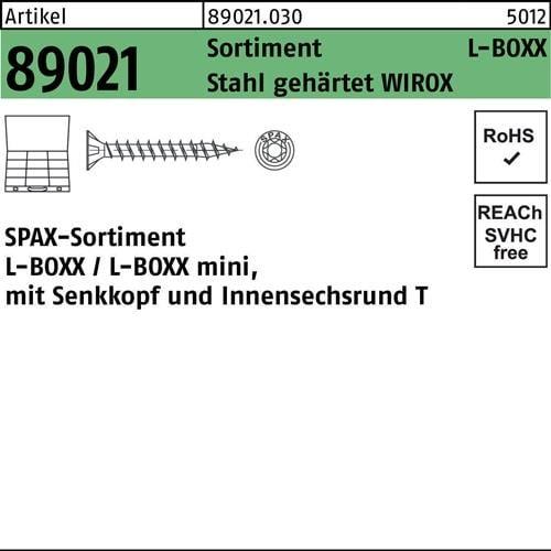 Produktbild Spax Montagekoffer L-Boxx Kunststoff T-Star Plus Wirox (2445 Schrauben pro Stück)