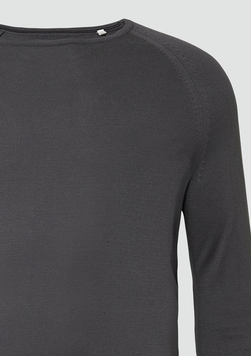 Produktbild s.Oliver Strickpullover Raglanpullover aus reiner Baumwolle (3XL)