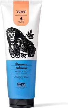 Produktbild Yope Wood 2In1 Shampoo And Gel For Men 2In1 Cedar Wood 250Ml (250 ml, Flüssiges Shampoo)